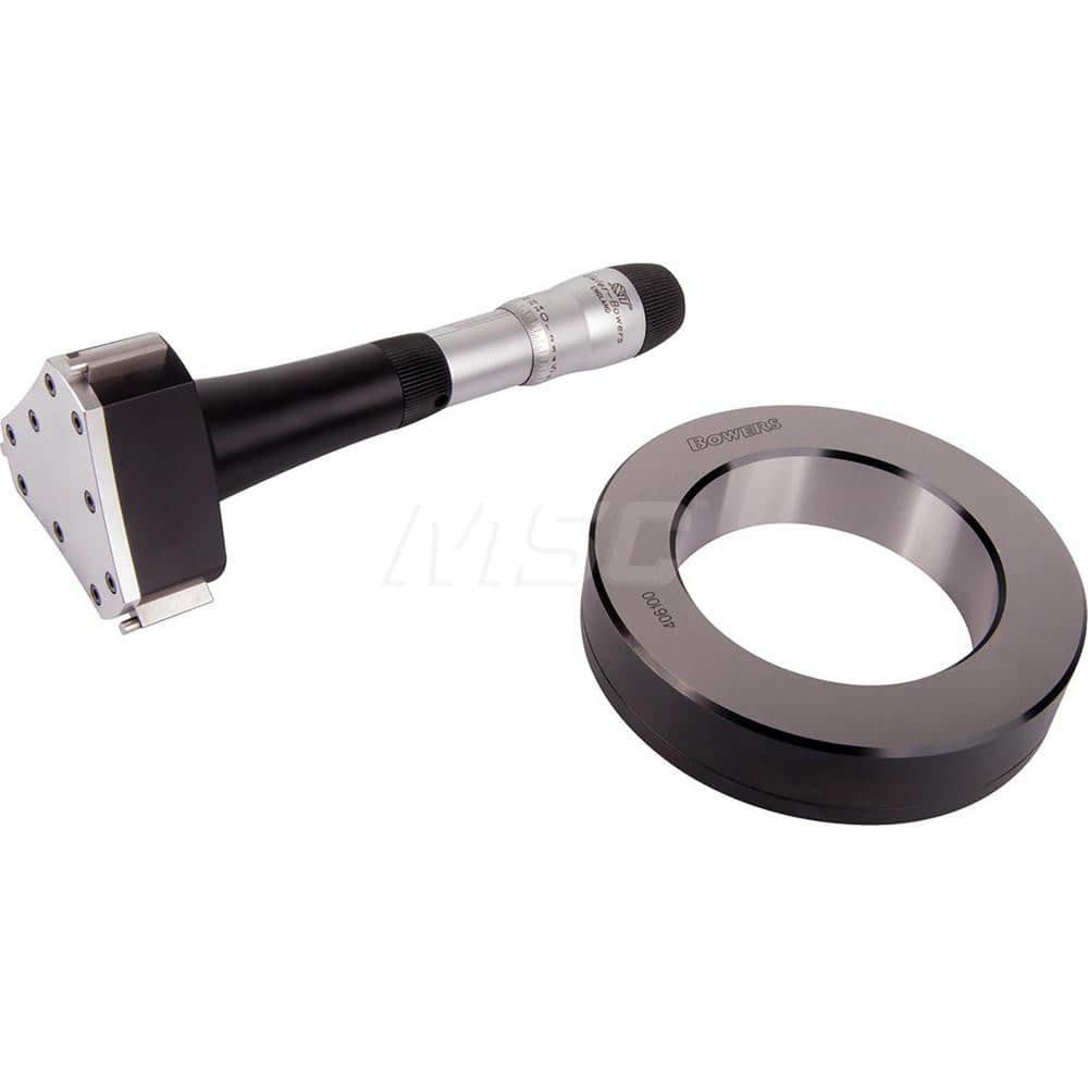Mechanical Inside Micrometer: 6 to 7″ Range Ratchet Thimble