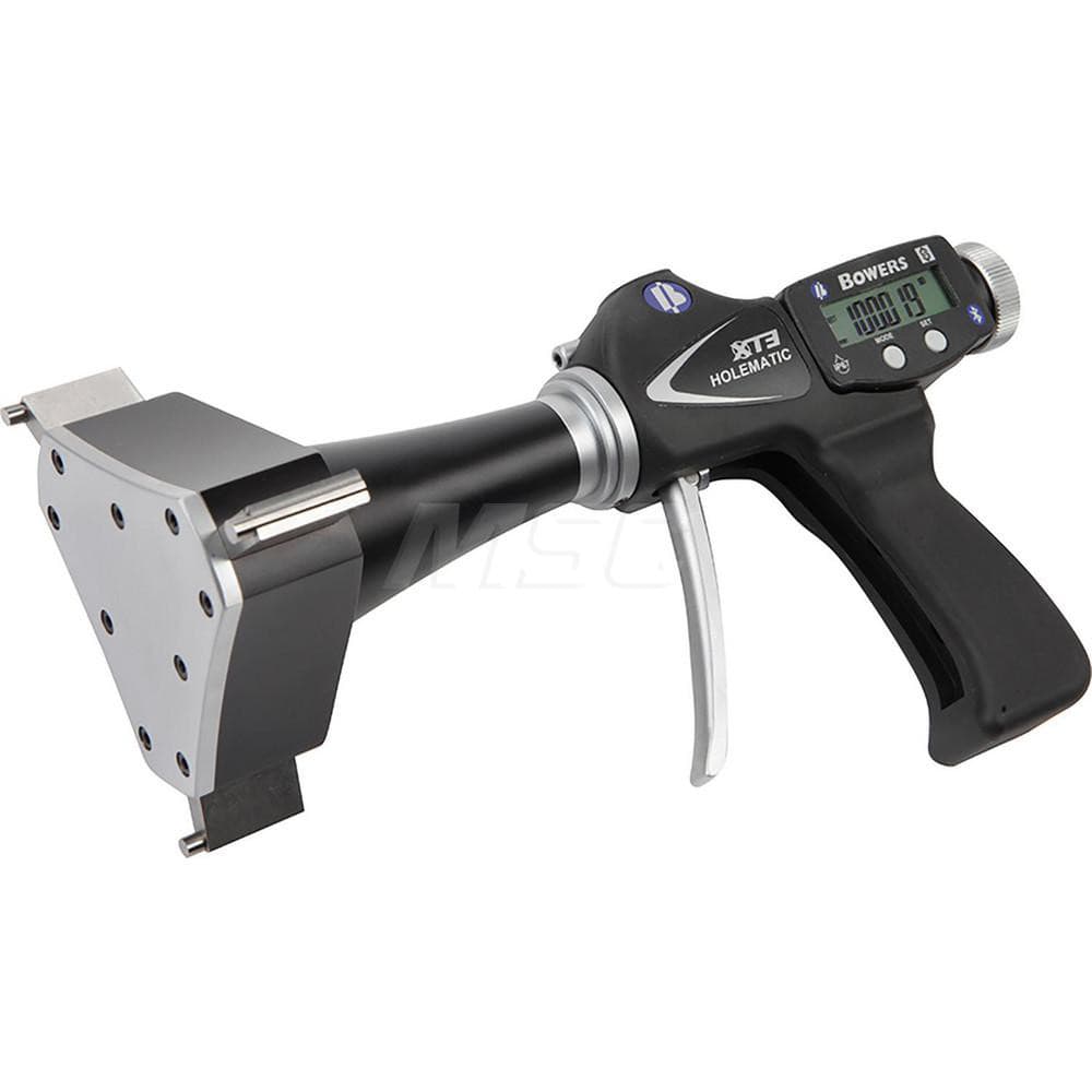 Electronic Bore Gages; Maximum Measurement: 6.00; Minimum Measurement (Decimal Inch): 5; Accuracy: 0.00025″; Pistol Grip: Yes; Gage Depth (Inch): 3.940″; Material: Tungsten Carbide; Batteries Included: Yes; Number Of Batteries: 1; Battery Size: 3V; Batter