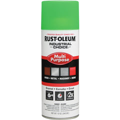 1600 Multi-Purpose Fluorescent Green Spray Paint - Exact Industrial Supply