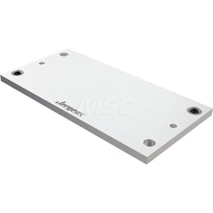 Fixture Plates; Overall Width (mm): 250; Overall Height: 20 mm; Overall Length (mm): 500.00; Plate Thickness (Decimal Inch): 20.0000; Material: Cast Aluminum; Number Of T-slots: 0; Centerpoint To End: 125.00; Parallel Tolerance: 0.01 in; Overall Height (D