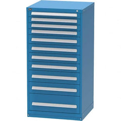 Modular Steel Storage Cabinet: 30″ Wide, 27.7969″ Deep, 59″ High 440 lb Capacity, 11 Drawer