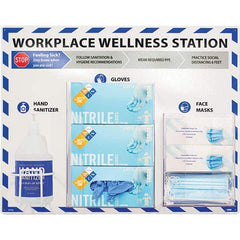 NMC - PPE Dispensers Type: Wellness Station Mount: Table/Wall - Exact Industrial Supply