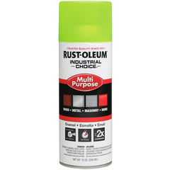 1600 Multi-Purpose Fluorescent Yellow Spray Paint - Exact Industrial Supply