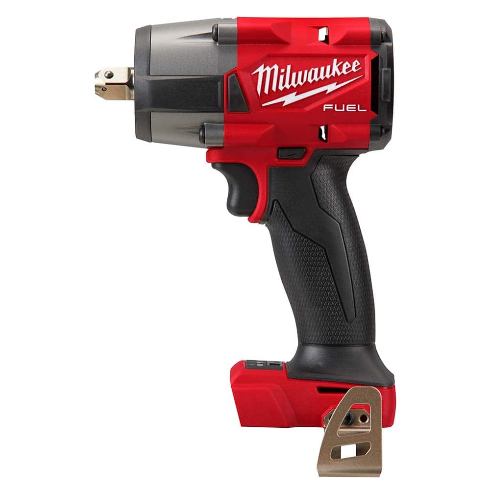 Milwaukee Tool - Cordless Impact Wrenches & Ratchets Voltage: 18.00 Drive Size (Inch): 1/2 - Exact Industrial Supply