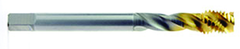 3/8-24 0 Fl H4 HSSE Spiral Fl Tap-- TiN - Exact Industrial Supply