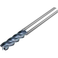 Niagara Cutter - 1/4" Diam 4 Flute Solid Carbide 0.02" Corner Radius End Mill - Exact Industrial Supply