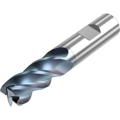 Niagara Cutter - 1/2" Diam 4 Flute Solid Carbide 0.06" Corner Radius End Mill - Exact Industrial Supply