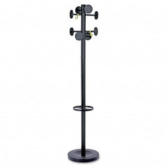 Alba - Coat Racks, Hooks & Shelving Type: Floor Rack Number of Hooks: 8 - Exact Industrial Supply