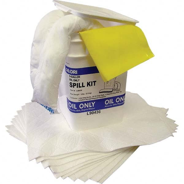 Oil-Dri - Spill Kits Application: Oil Only Container Type: Bucket - Exact Industrial Supply