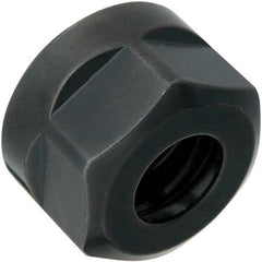 Techniks - ER11 Slotted Collet Nut - Exact Industrial Supply