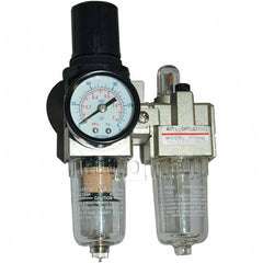 JohnDow - Filter, Regulator & Lubricator (FRL) Units Configuration: 2 Pc. Filter/Regulator-Lubricator Body Type: Standard - Exact Industrial Supply