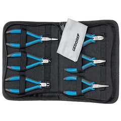 Gedore - Plier Sets Set Type: Electronics Pliers Number of Pieces: 6 - Exact Industrial Supply