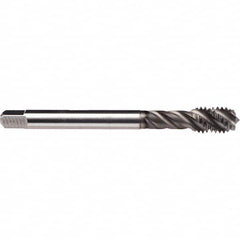 Emuge - 1-1/8 - 8 UN 5 Flute H7 Modified Bottoming Spiral Flute Tap - Exact Industrial Supply