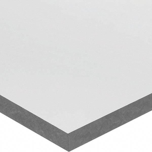 Plastic Sheet: Polyvinylchloride, 3/8″ Thick, 16″ Long, Dark Gray, 4,250 psi Tensile Strength Rockwell R-115