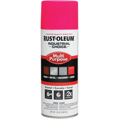 1600 Multi-Purpose Fluorescent Pink Spray Paint - Exact Industrial Supply