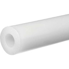 USA Sealing - 3/8" ID x 3/4" OD, 36" Long, White PTFE Round Tube - Exact Industrial Supply