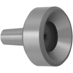 Lathe Center Points, Tips & Accessories; Product Type: Interchangeable Insert; Accessory Type: Interchangeable Insert; Center Compatibility: Live Center; Point Style: Female; Material: Steel; Outside Diameter: 30 mm; Taper Size: 2MT; Overall Length: 0.59