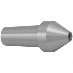 Lathe Center Points, Tips & Accessories; Product Type: Interchangeable Insert; Accessory Type: Interchangeable Insert; Center Compatibility: Live Center; Point Style: Male; Material: Steel; Outside Diameter: 15 mm; Taper Size: 2MT; Overall Length: 0.59 in