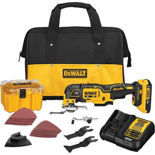 DeWALT - Rotary & Multi-Tools Type: Oscillating Tool Kit Type of Power: Cordless - Exact Industrial Supply