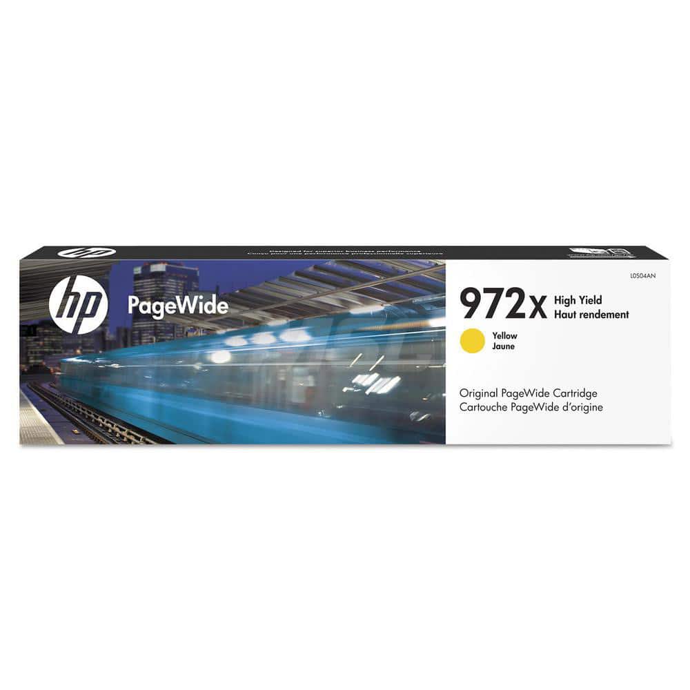 Hewlett-Packard - Office Machine Supplies & Accessories; Office Machine/Equipment Accessory Type: Ink Cartridge ; For Use With: HP PageWide Pro 452dn; 452dn; 452dw; 552dw; HP PageWide Pro 477dn; 477dn; 477dw; 577dw; 577z ; Color: Yellow - Exact Industrial Supply