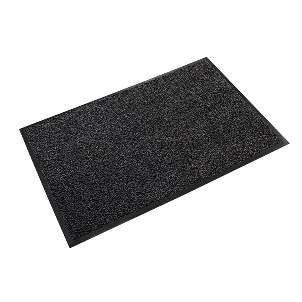 Crown Matting - Entrance Matting; Indoor or Outdoor: Indoor ; Traffic Type: Heavy/High Traffic ; Surface Material: Olefin ; Base Material: Nitrile Rubber; Vinyl ; Surface Pattern: Cut Pile ; Color: Charcoal - Exact Industrial Supply