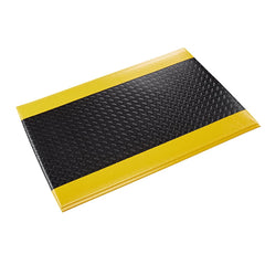 Crown Matting - Anti-Fatigue Matting; Dry or Wet Environment: Dry ; Length (Feet): 5.000 ; Width (Inch): 36 ; Width (Feet): 3.00 ; Thickness (Inch): 9/16 ; Surface Pattern: Diamond-Plate - Exact Industrial Supply