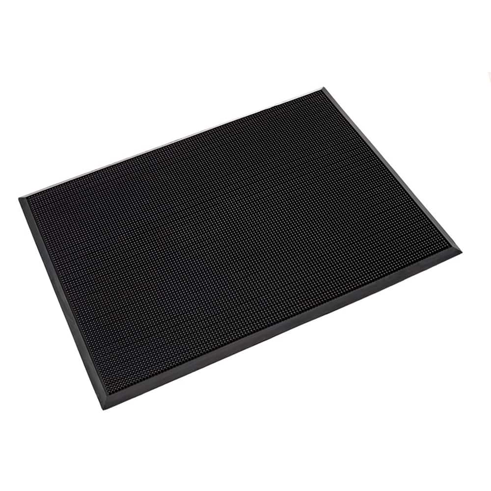 Crown Matting - Clean Room Matting; Surface Material: SBR Rubber; Rubber ; Length (Inch): 39 ; Thickness (Inch): 5/8 ; Layers per Mat: 1 ; Color: Black ; Base Material: SBR Rubber - Exact Industrial Supply