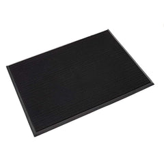 Crown Matting - Clean Room Matting; Surface Material: SBR Rubber; Rubber ; Length (Inch): 72 ; Thickness (Inch): 5/8 ; Layers per Mat: 1 ; Color: Black ; Base Material: SBR Rubber - Exact Industrial Supply