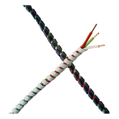 MM Newman - Cable Sleeves; Sleeve Type: Spiral Bundling; Expandable; Wire & Hose Harness; Automotive; Wrap-around; Spiral Wrap ; Inside Diameter (Decimal Inch): .271 ; Inside Diameter (Inch): .271 ; Color: Black ; Resistance Features: Acid Resistant; Alk - Exact Industrial Supply