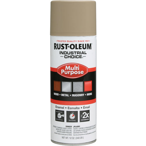 1600 Multi-Purpose Beige Spray Paint - Exact Industrial Supply