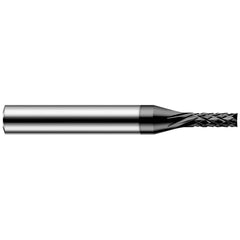 Harvey Tool - 3/16" Diam, 0.563" LOC, 3/16" Shank Diam, 9-Flute End Mill-End Diamond-Pattern Router Bit - Exact Industrial Supply