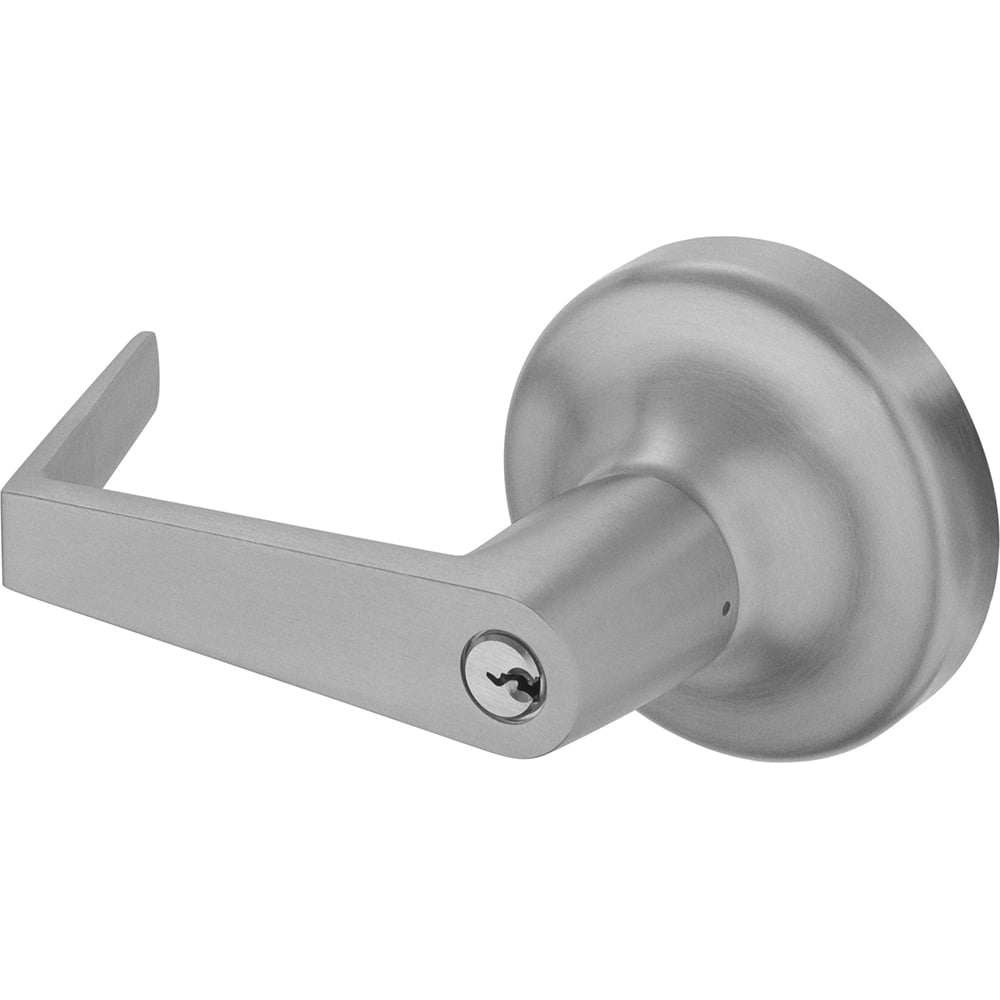 Yale - Lockset Accessories; Type: Rose Trim ; For Use With: Augusta Exit Devices ; Cylinder Type: 6 Pin Schlage C Keway, Keyed - Exact Industrial Supply