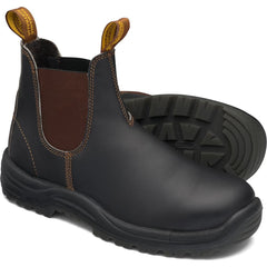 Blundstone - Unisex 11.5 Wide Steel Toe Leather Work Boot - Exact Industrial Supply
