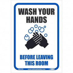 NMC - Safety & Facility Labels Message Type: Restroom, Janitorial & Housekeeping Header: None - Exact Industrial Supply