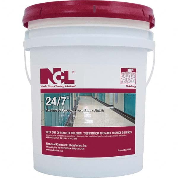 Made in USA - Floor Cleaners, Strippers & Sealers Type: Finish Container Size (Gal.): 5.00 - Exact Industrial Supply