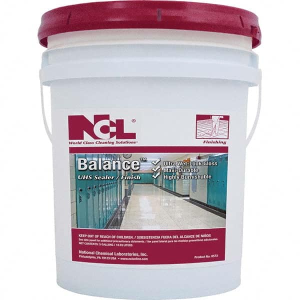 Made in USA - Floor Cleaners, Strippers & Sealers Type: Finish Container Size (Gal.): 5.00 - Exact Industrial Supply