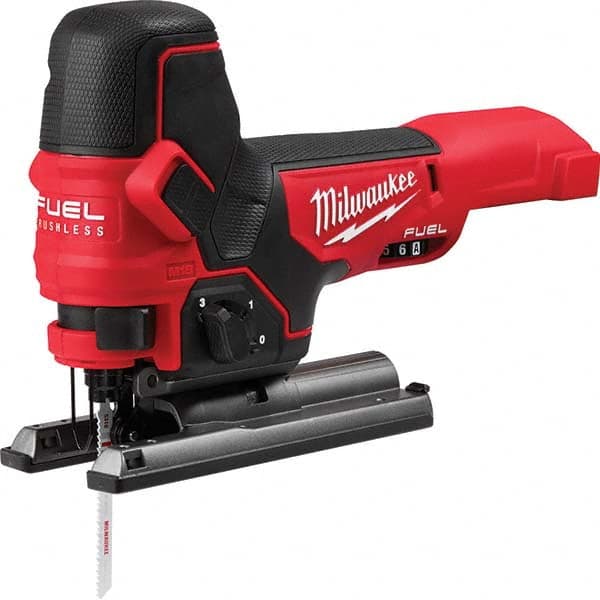 Milwaukee Tool - Cordless Jigsaws Voltage: 18 Strokes per Minute: 0-3500 - Exact Industrial Supply