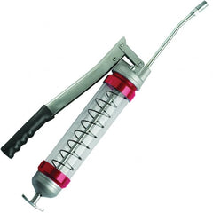 Plews & Edelman - Grease Guns Type: Lever Grease Gun with 3-Way Loading Capacity (oz.): 14 (Cartridge) - Exact Industrial Supply