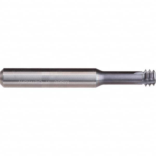Emuge - Helical Flute Thread Mills Threads Per Inch: 16 Material: Carbide - Exact Industrial Supply