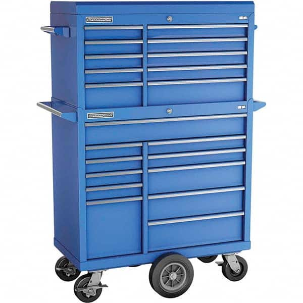 Champion Tool Storage - Tool Storage Combos & Systems Type: Top Chest/Roller Cabinet Combo Drawers Range: 16 Drawers or More - Exact Industrial Supply