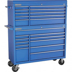 Champion Tool Storage - Tool Storage Combos & Systems Type: Top Chest/Roller Cabinet Combo Drawers Range: 16 Drawers or More - Exact Industrial Supply