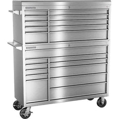 Champion Tool Storage - Tool Storage Combos & Systems Type: Top Chest/Roller Cabinet Combo Drawers Range: 16 Drawers or More - Exact Industrial Supply