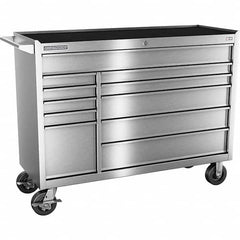 Champion Tool Storage - Tool Storage Combos & Systems Type: Wheeled Tool Cabinet Drawers Range: 10 - 15 Drawers - Exact Industrial Supply