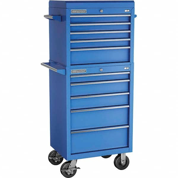 Champion Tool Storage - Tool Storage Combos & Systems Type: Top Chest/Roller Cabinet Combo Drawers Range: 10 - 15 Drawers - Exact Industrial Supply