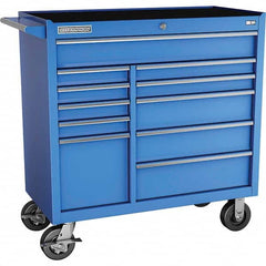 Champion Tool Storage - Tool Storage Combos & Systems Type: Wheeled Tool Cabinet Drawers Range: 10 - 15 Drawers - Exact Industrial Supply