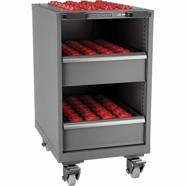 Champion Tool Storage - CNC Storage Carts Style: 40 Taper Taper Size: BT40 - Exact Industrial Supply