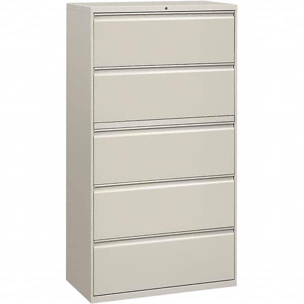 ALERA - File Cabinets & Accessories Type: Lateral Files Number of Drawers: 5 - Exact Industrial Supply