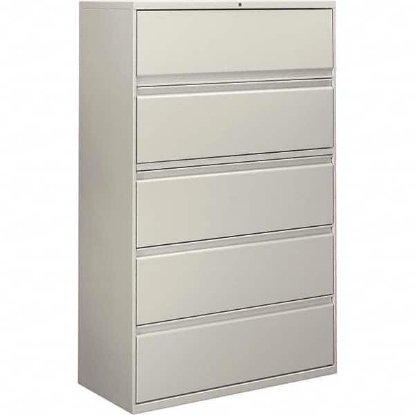 ALERA - File Cabinets & Accessories Type: Lateral Files Number of Drawers: 5 - Exact Industrial Supply