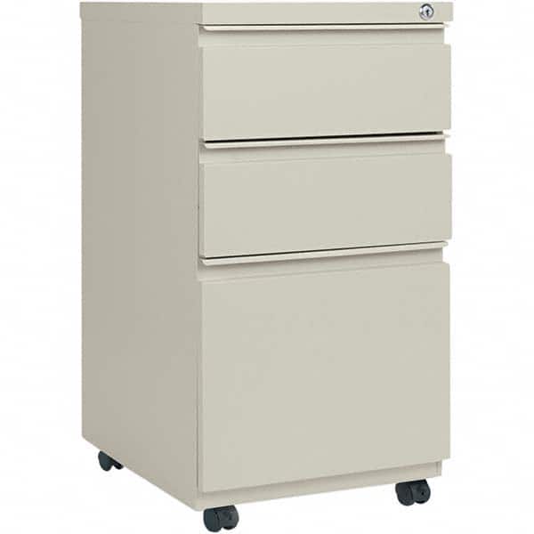 ALERA - File Cabinets & Accessories Type: Pedestal Number of Drawers: 3 - Exact Industrial Supply