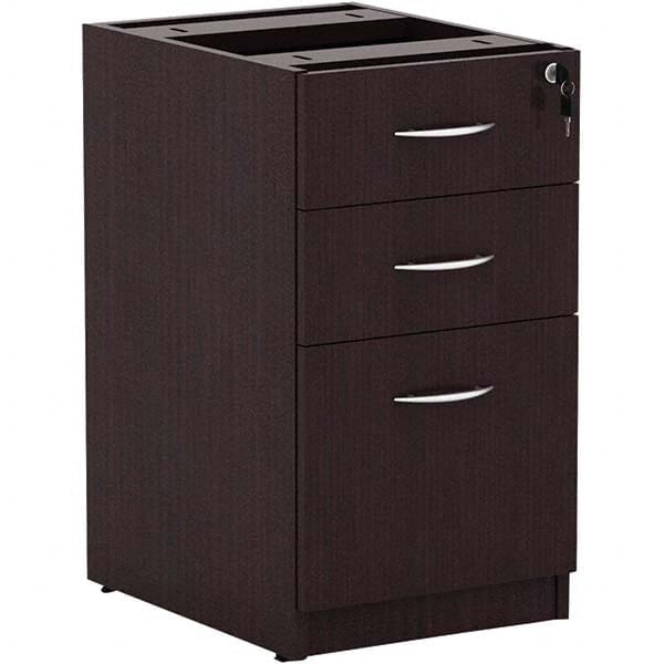 ALERA - File Cabinets & Accessories Type: Pedestal Number of Drawers: 3 - Exact Industrial Supply